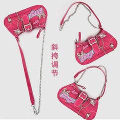 Y2K Sweet Women's Cross Bag Millennial Hot Girl Street Style