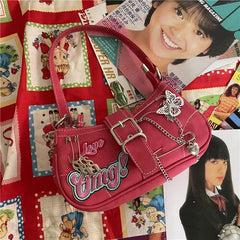 Y2K Sweet Women's Cross Bag Millennial Hot Girl Street Style