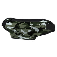 WAWNI Camo Belt Bag Men Canvas Humor 3D Print Hip Hop Hipster Crossbody