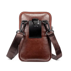 Men's Multi-Function Carry-On Bag - Small Shoulder Diagonal Sports Phone Pouch