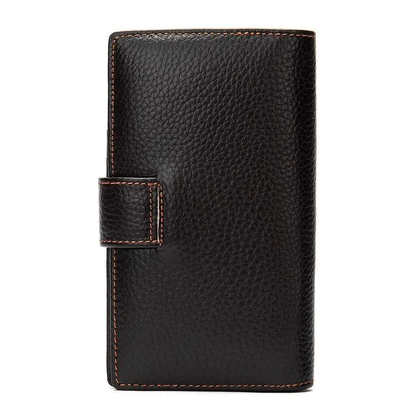 Men's Leather Wallet Cardholder Slim Wallet Driver Holder 8593