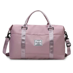 WHYY Large Travel Bag Women Cabin Tote Bag Handbag Nylon Waterproof Shoulder Bag