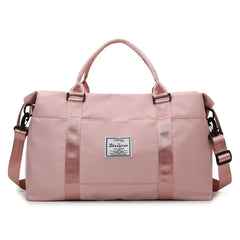 WHYY Large Travel Bag Women Cabin Tote Bag Handbag Nylon Waterproof Shoulder Bag