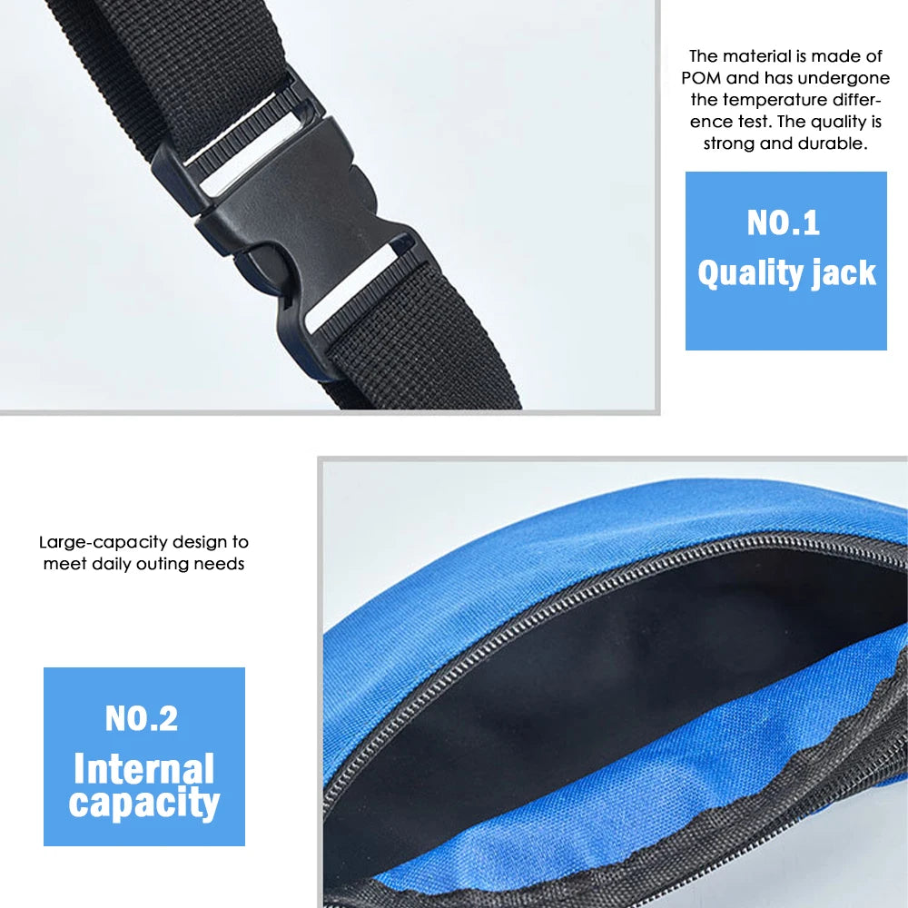 Female Waist Bag Travel Fanny Pack Hip Bum, Men Belt Bag