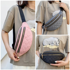 Waist Bag Women Chest Shoulder Belt Bag Packs Lady Travel Sport Purse