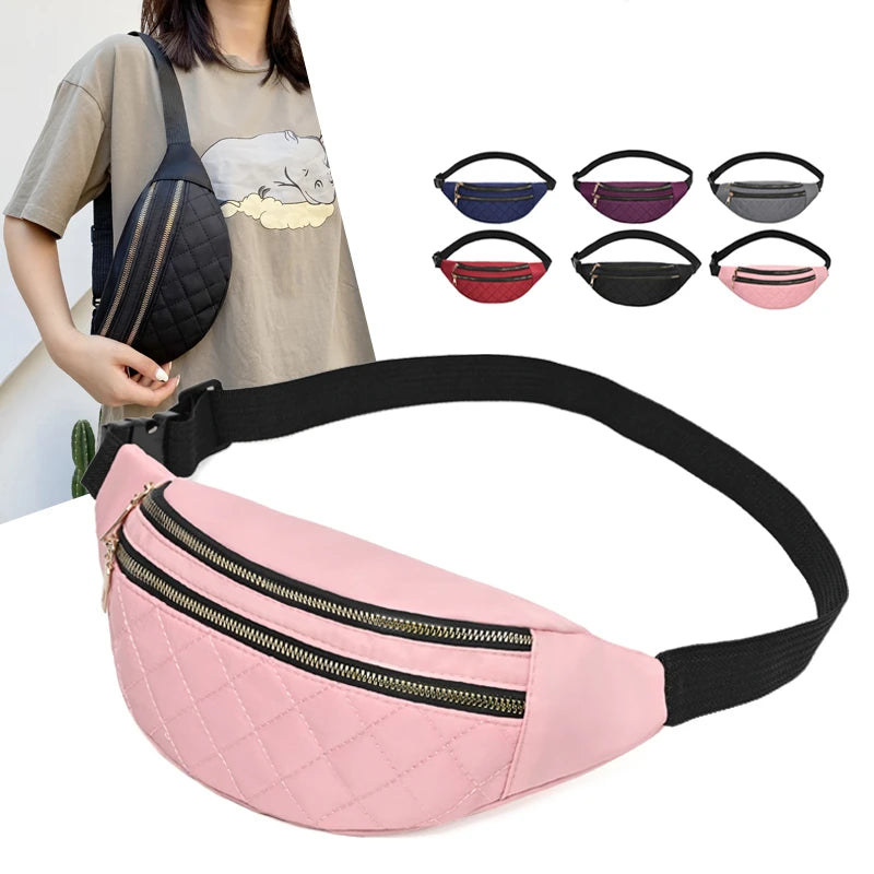 Women Waist Bag Fanny Pack Chest Shoulder Belt Bag