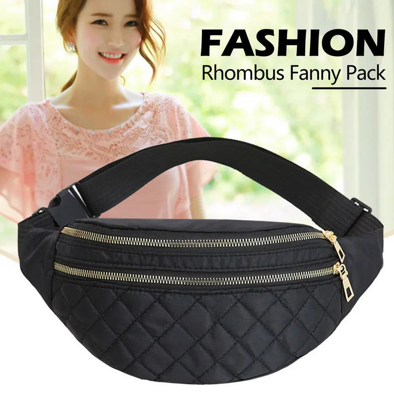 Women Waist Bag Fanny Pack Shoulder Belt Party Crossbody Lady Purse Bum Bags