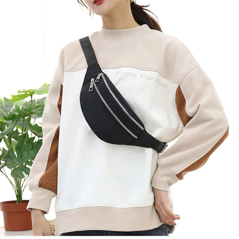 Waist Bag Women's Belt Bag Travel Men Fanny Pack Hip Bum Female Purse