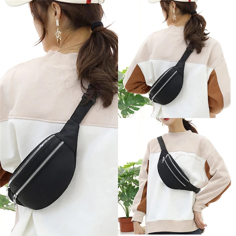 Waist Bag Women's Belt Bag Travel Men Fanny Pack Hip Bum Female Purse