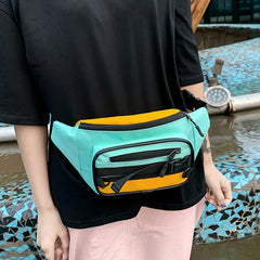 Canvas Waist Bag Women's Fanny Pack Hip Ho...
