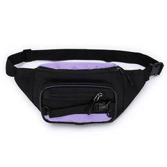 Canvas Fanny Pack Waist Bag Women Zipper Hip Hop Messenger Shoulder Pack