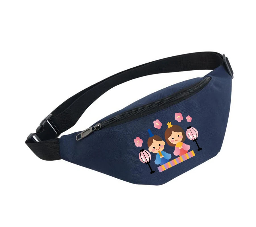 Waterproof Waist Bag Fanny Pack for Hinamatsuri