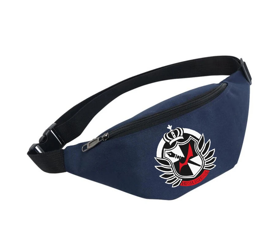 Waterproof Waist Bag Danganronpa Handbag Unisex Fanny Pack
