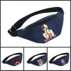 Waterproof Waist Bag Tokyo Ghoul Fanny Pack Unisex Chest Handbag