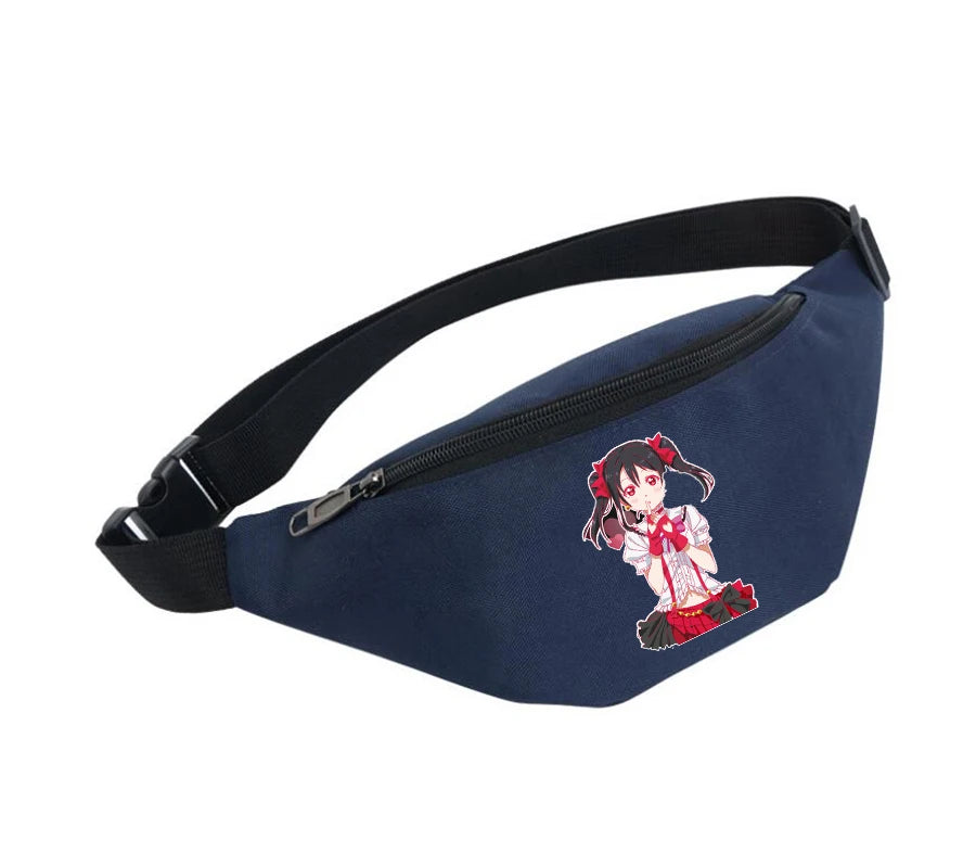Waterproof Waist Bag Unisex Fanny Pack for lovelive