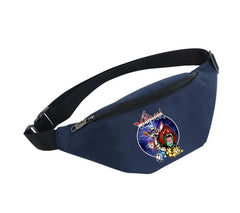 Waterproof Waist Bag Chest Handbag Unisex Fanny Pack For Doraemon