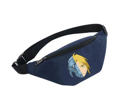 Waterproof Fullmetal Alchemist Waist Bag Unisex Fanny Pack