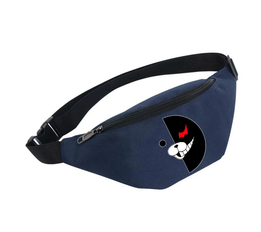Waterproof Waist Bag Danganronpa Handbag Unisex Fanny Pack