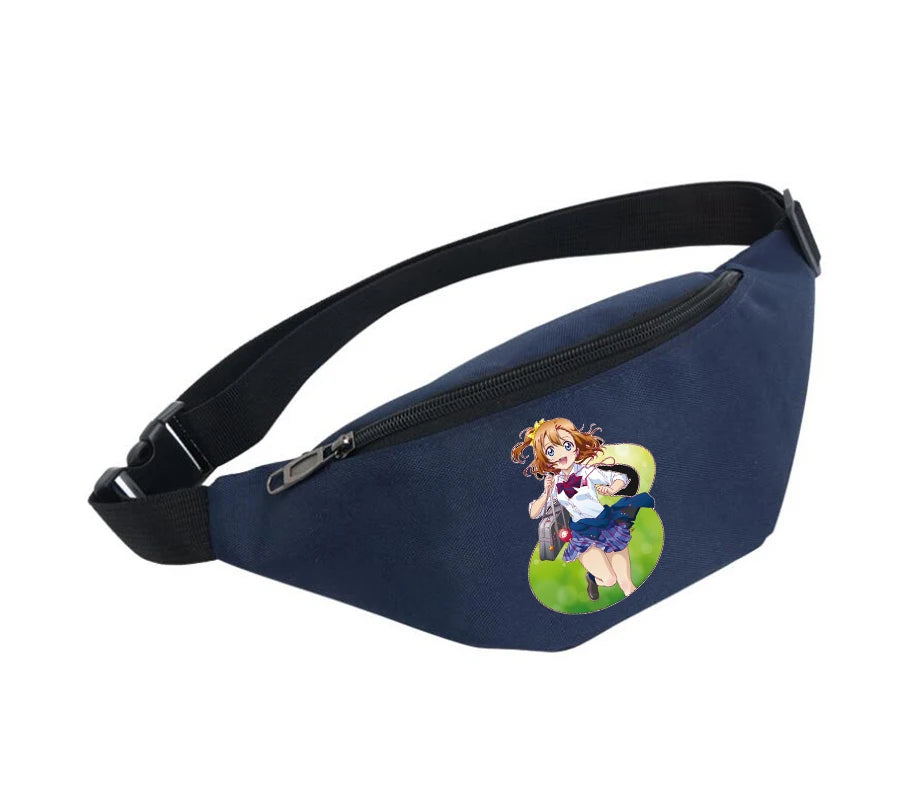 Waterproof Waist Bag Unisex Fanny Pack for lovelive