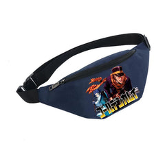 Waterproof Golden Kamuy Waist Bag for Women Unisex Fanny Pack