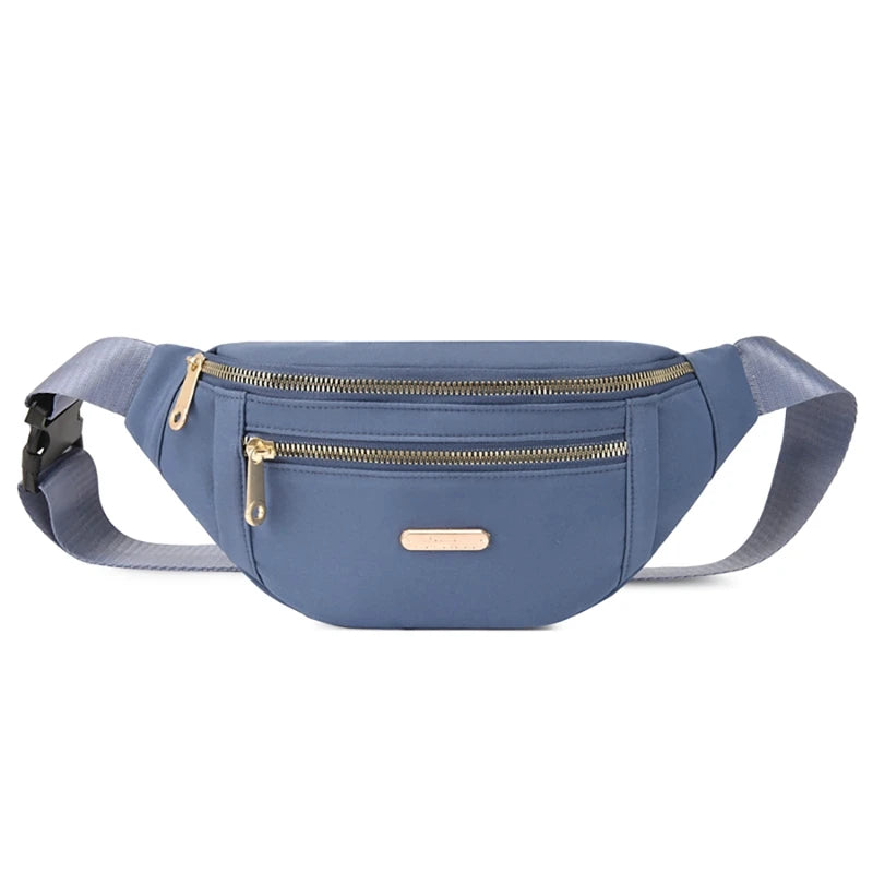 Women's Oxford Waist Bag Shoulder Crossbody Chest Bag Handbag Messenger Belt Bag