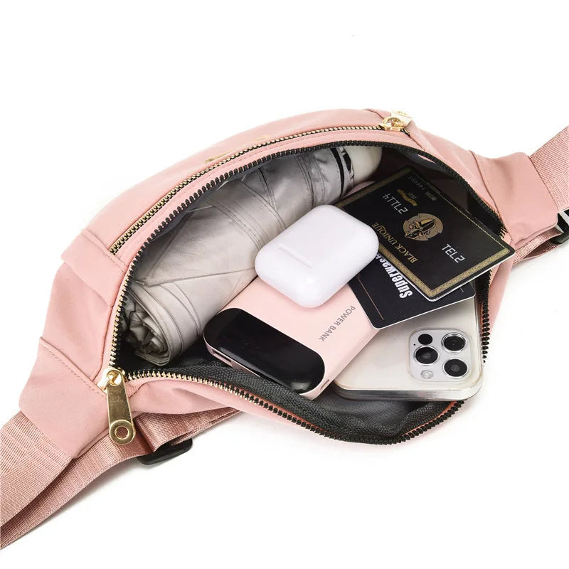 Women's Oxford Waist Bag Shoulder Crossbody Chest Bags