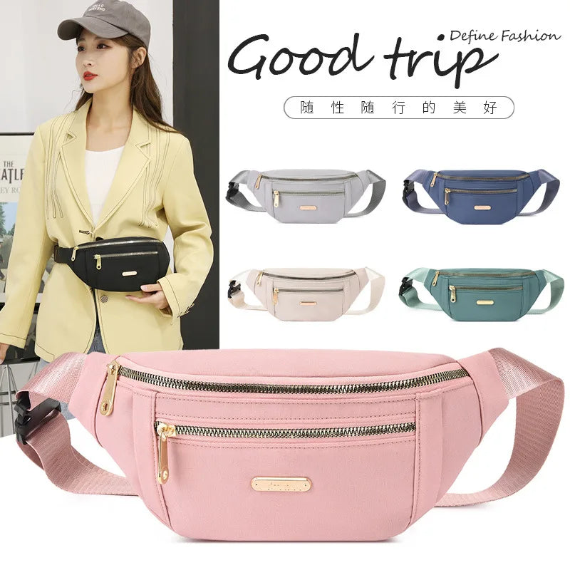 Women's Oxford Waist Bag Shoulder Crossbody Chest Bags