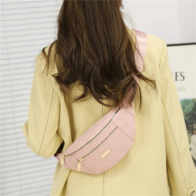 Women's Oxford Waist Bag Shoulder Crossbody Chest Bags