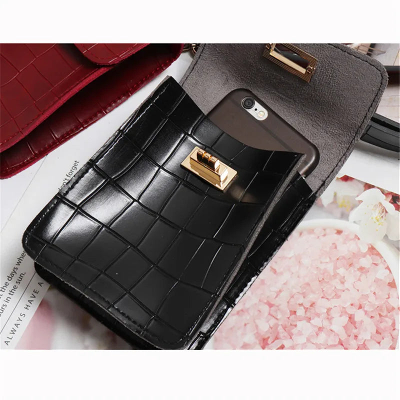 Animal Print Crocodile Pattern Waist Bag for Women