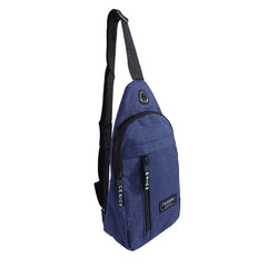 Canvas Hip Hop Streetwear Chest Bag Crossbody Fanny Pack
