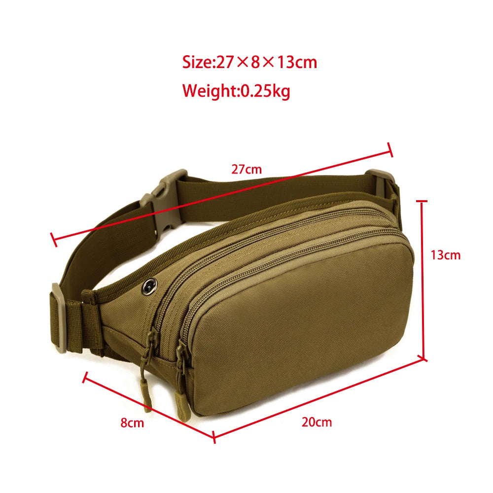 Waterproof Waist Pack Phone Wallet Pouch Fanny Pack