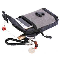 Men's Waist Pack Travel Purse Waterproof Belt Zipper Tactical Fanny Pack