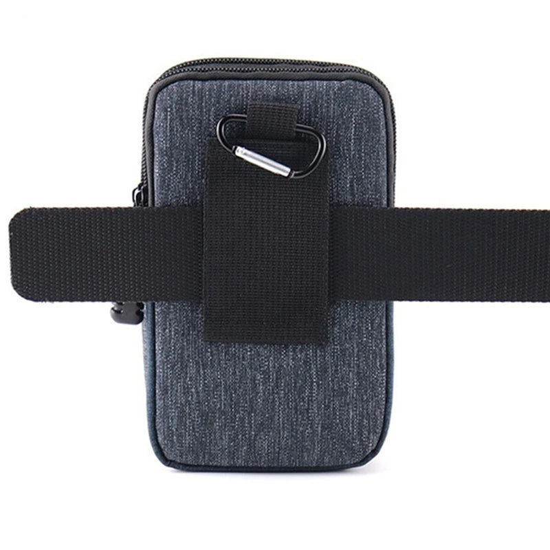 Men's Waist Pack Travel Purse Waterproof Belt Zipper Tactical Sport Fanny Pack