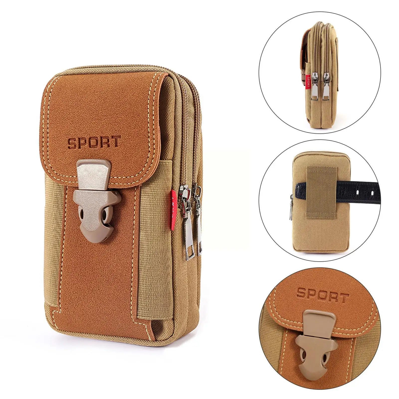Waist Pack Men's Casual Bag Travel Purse Women Belt Pack