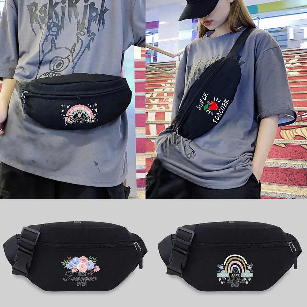 Canvas Shoulder Gym Sports Bag Organizer Wallet Crossbody Bags Teacher