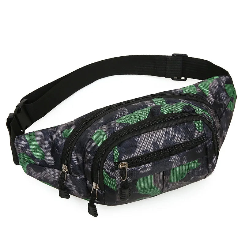Hip Bag Men Women Waist Belt Travel Purse Chest Fanny Pack