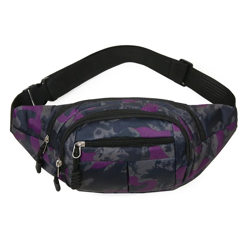 Hip Bag Men Women Waist Belt Travel Purse Chest Fanny Pack