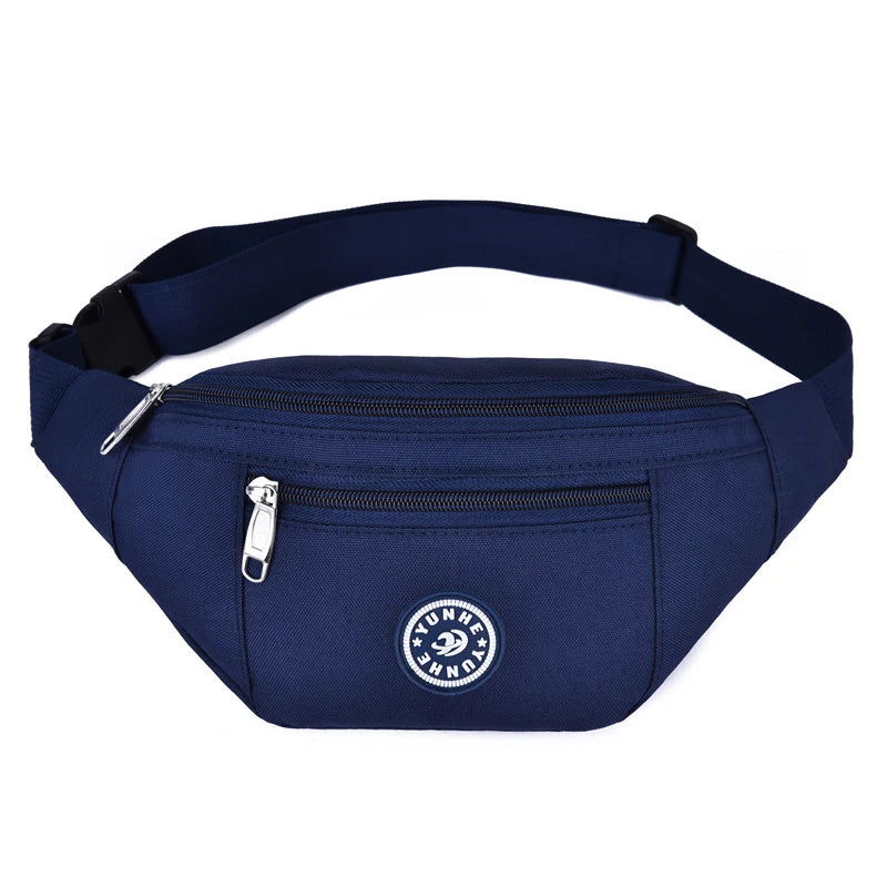 Waist Packs Men Women Unisex Belt Money Pouch Wallet Zip Travel