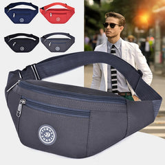 Waist Packs Men Women Unisex Belt Money Pouch Wallet Zip Travel Hiking