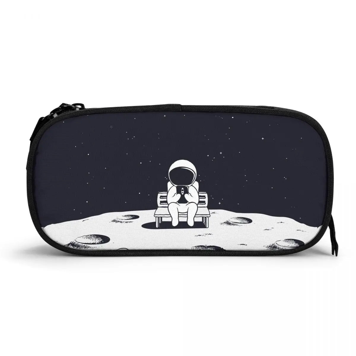 Zipper Pencil Case Cosmetic Pouch Students Wallet Purse Bag