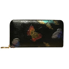 Women's Long Zipper Purse Large Capacity Handbag