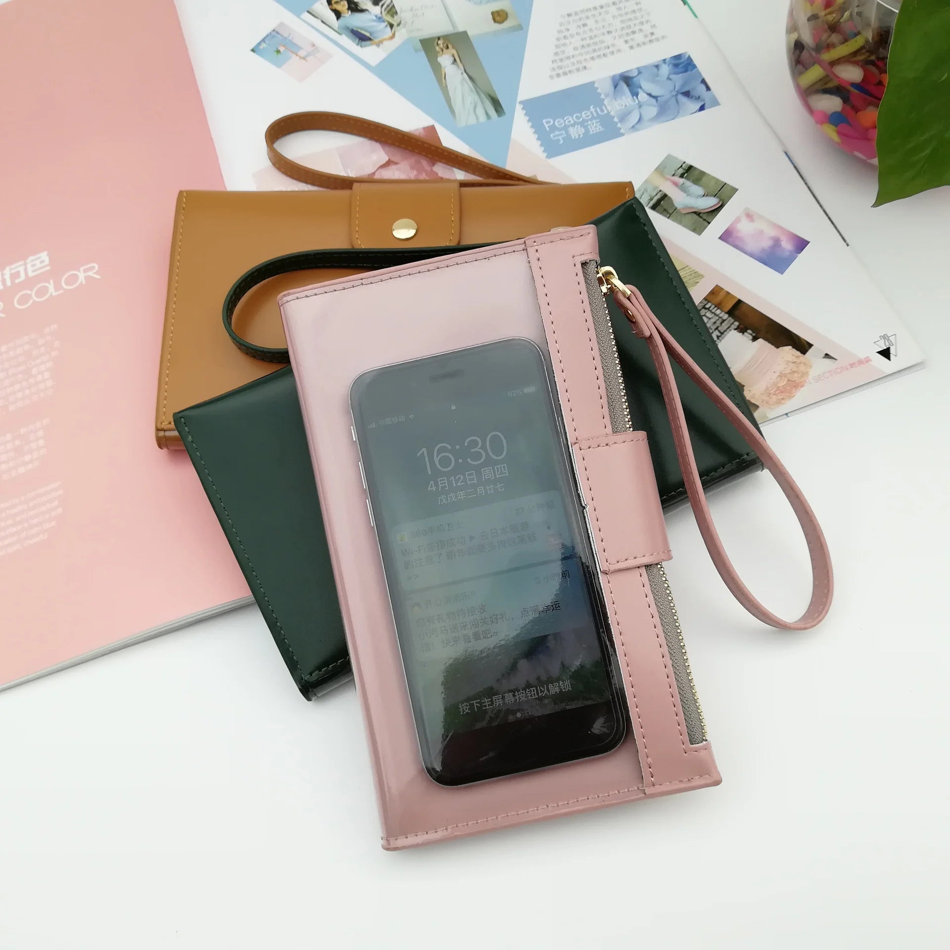 Anti-theft Leather Bag Pouch Women Mini XIN-Shipping