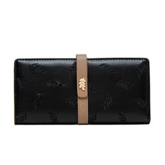 Embroidered Women's Long Wallet Card Bag Handbag