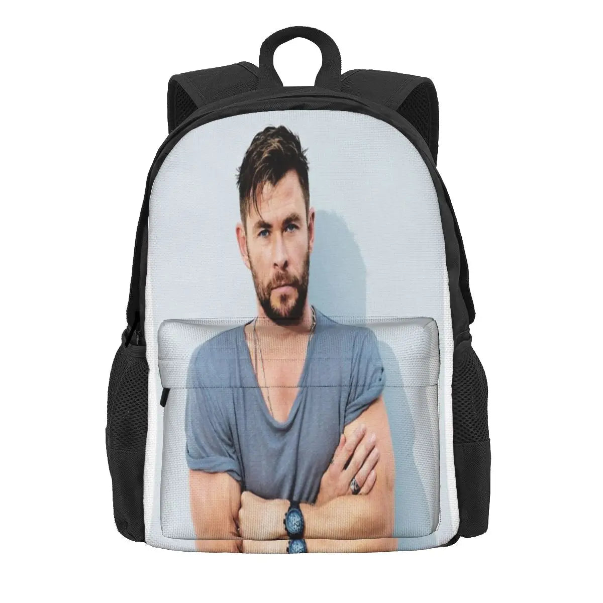 Stylish Hemsworth Backpack with Zipper for Men and Women