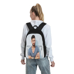Stylish Hemsworth Backpack with Zipper for Men and Women