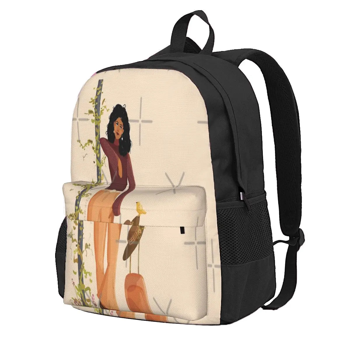 Men's & Women's Wanderlust Daydreams Zipper Backpack
