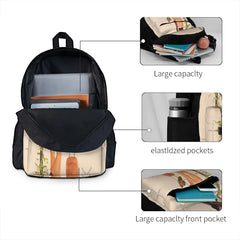 Men's & Women's Wanderlust Daydreams Zipper Backpack