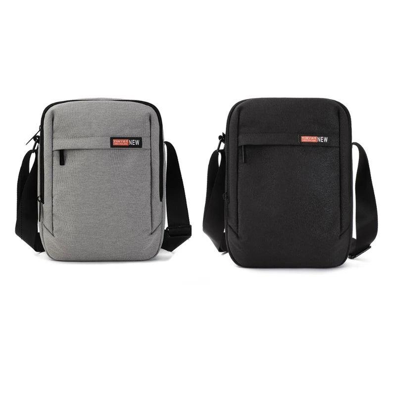 Water Resistant Crossbody Bag Shoulder Bag Casual Tablet Case Nylon Messenger Ba
