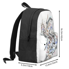 Water Treasures Backpacks Men's & Women's Plain Bag