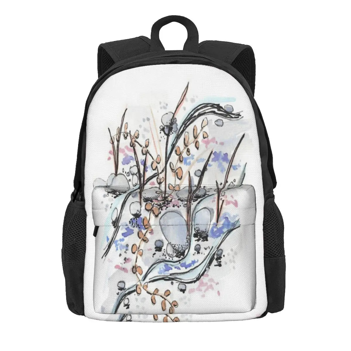 Water Treasures Backpacks Men's & Women's Plain Bag